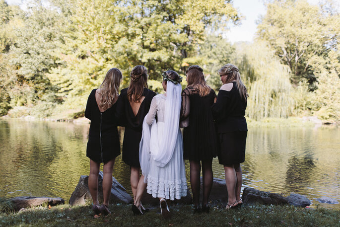 Un dulce casamiento íntimo con estilo vintage. Foto: Karen Kristian Photographer Un dulce casamiento íntimo con estilo vintage. Foto: Karen Kristian Photographer