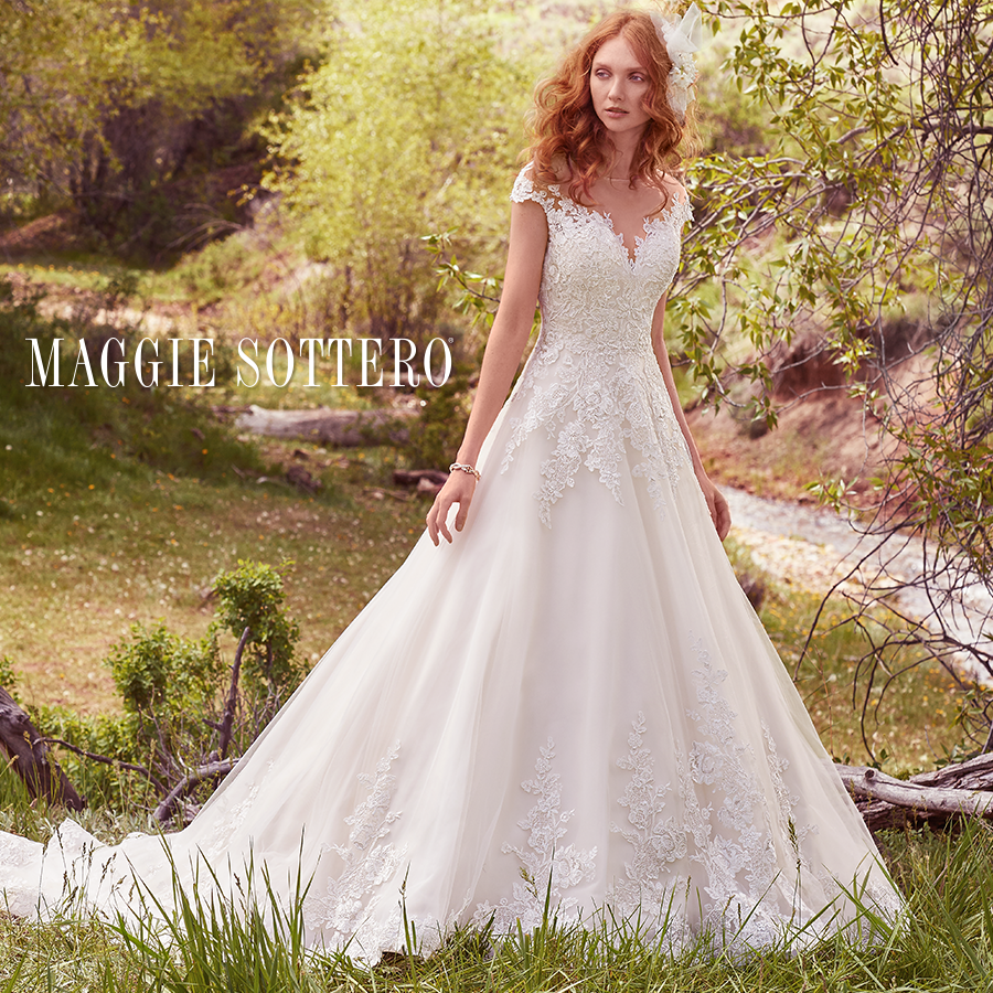 Lena.  Maggie Sottero: Cordelia Collection.