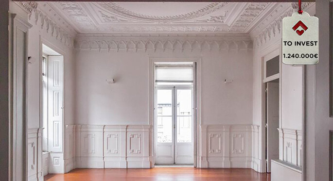 Palacete no coração do Porto. Foto Homelovers
