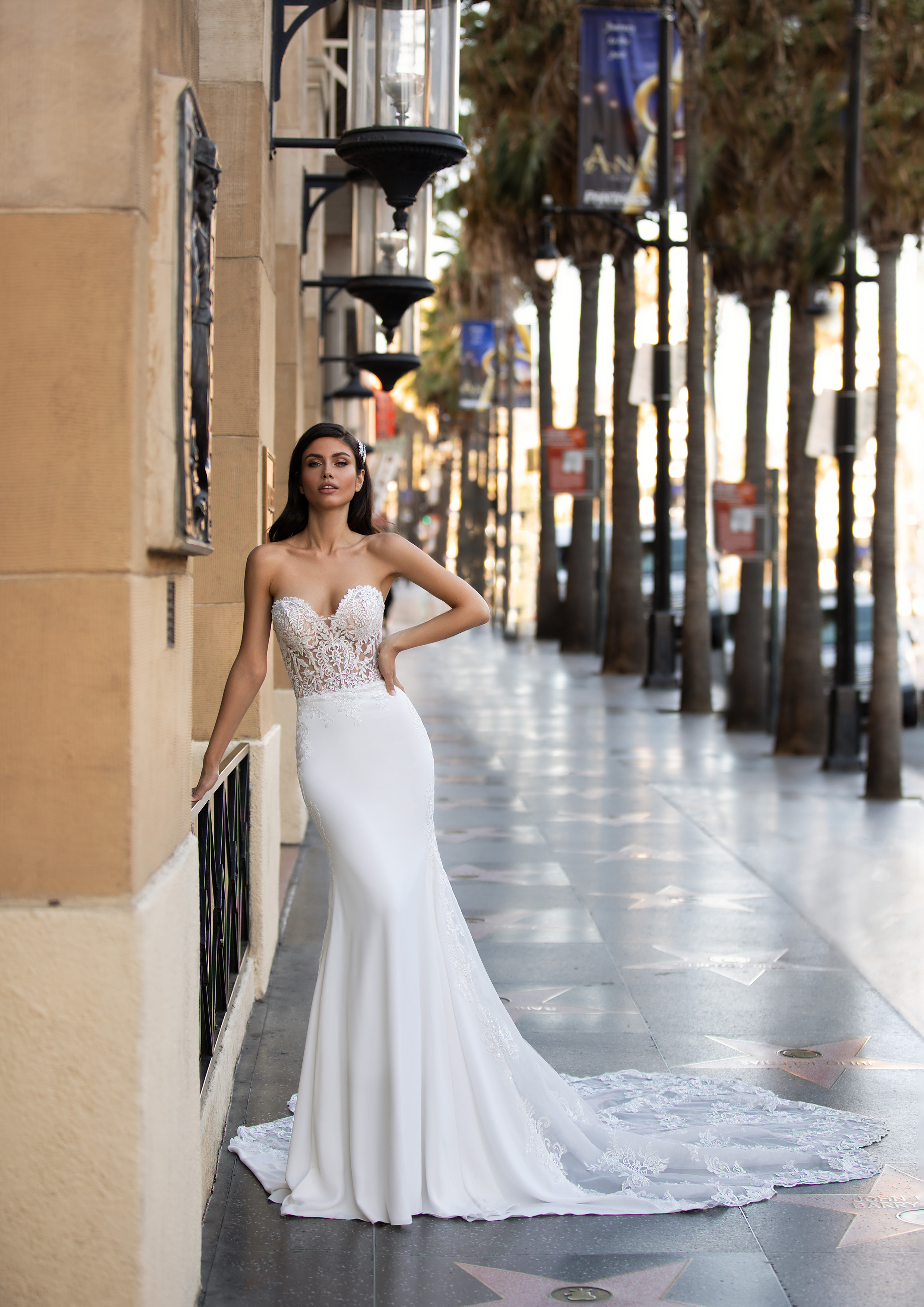 Vestido de noiva modelo Monroe da coleção Pronovias 2021 Cruise Collection