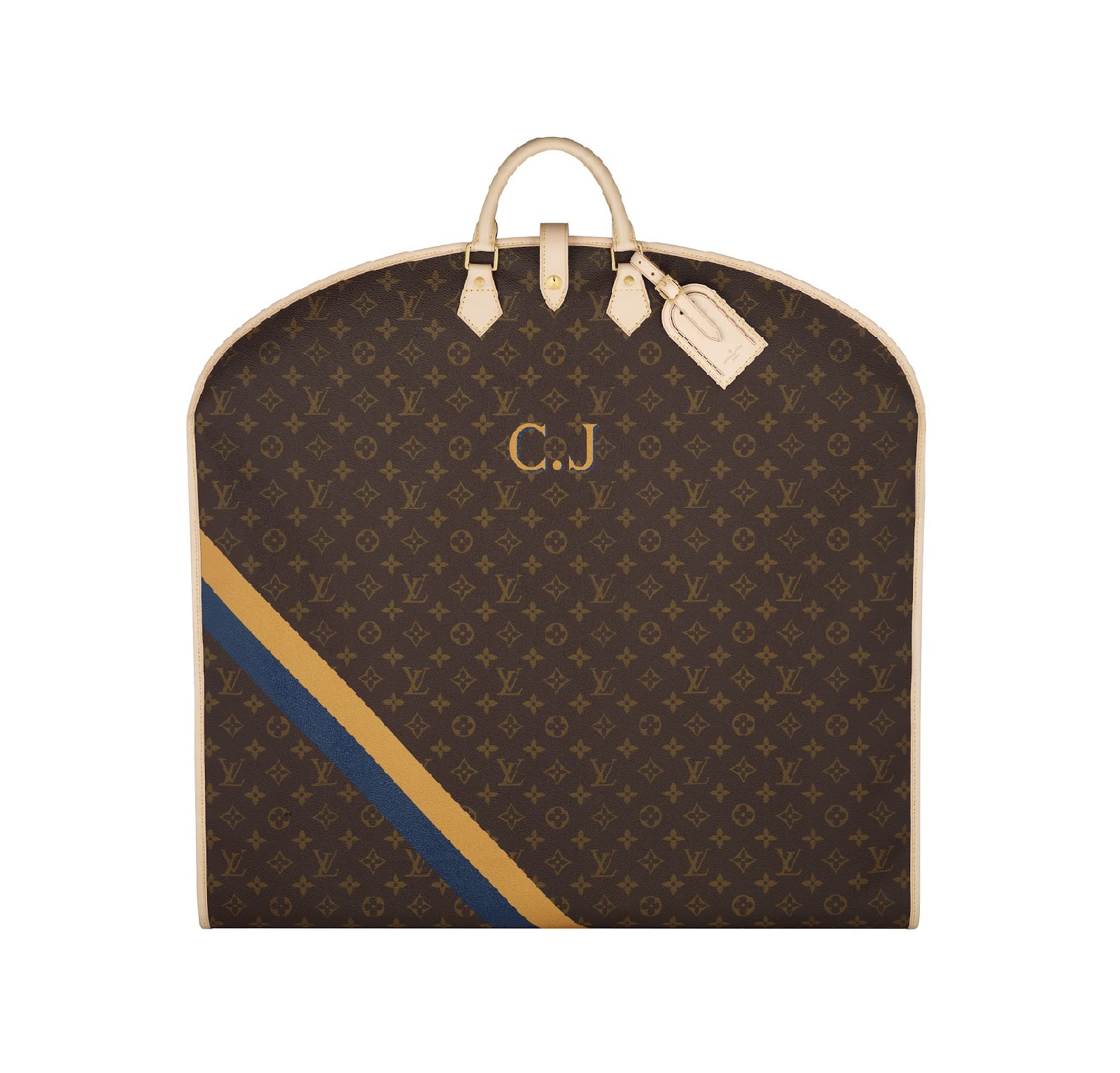 Porta fatos personalizado. Credits: LOUIS VUITTON  