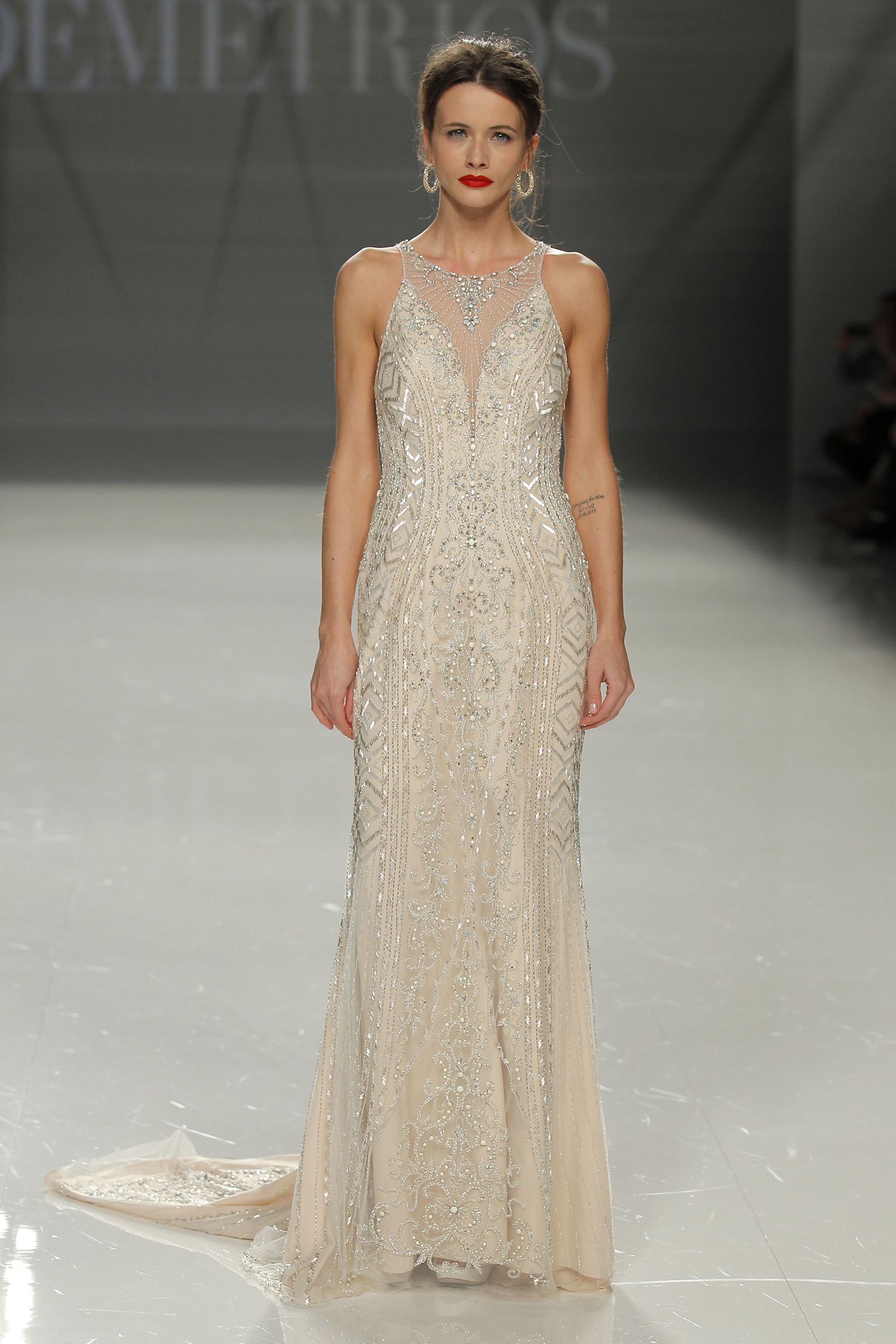 Demetrios. Credits: Barcelona Bridal Fashion Week