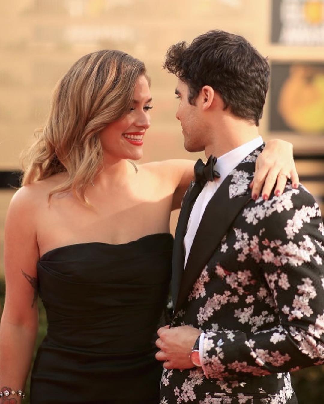 Darren Criss e Mia Swier | Foto Reprodução Instagram @just_darren_criss1