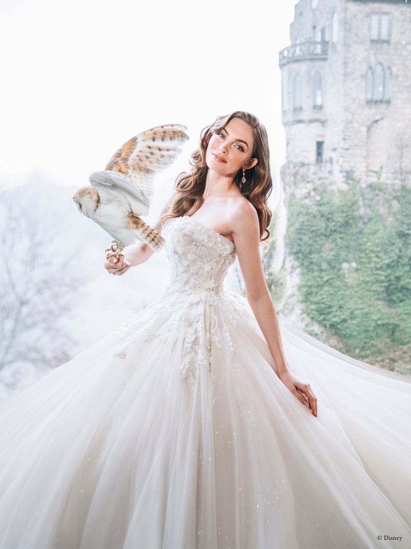 Aurora by Allure Bridals | Style: DP251 (só disponível nas lojas Kleinfeld) | Créditos: Disney