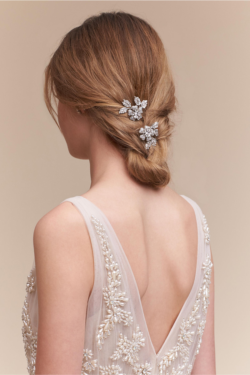 Petunia Hair Clips. Créditos: Bhldn.