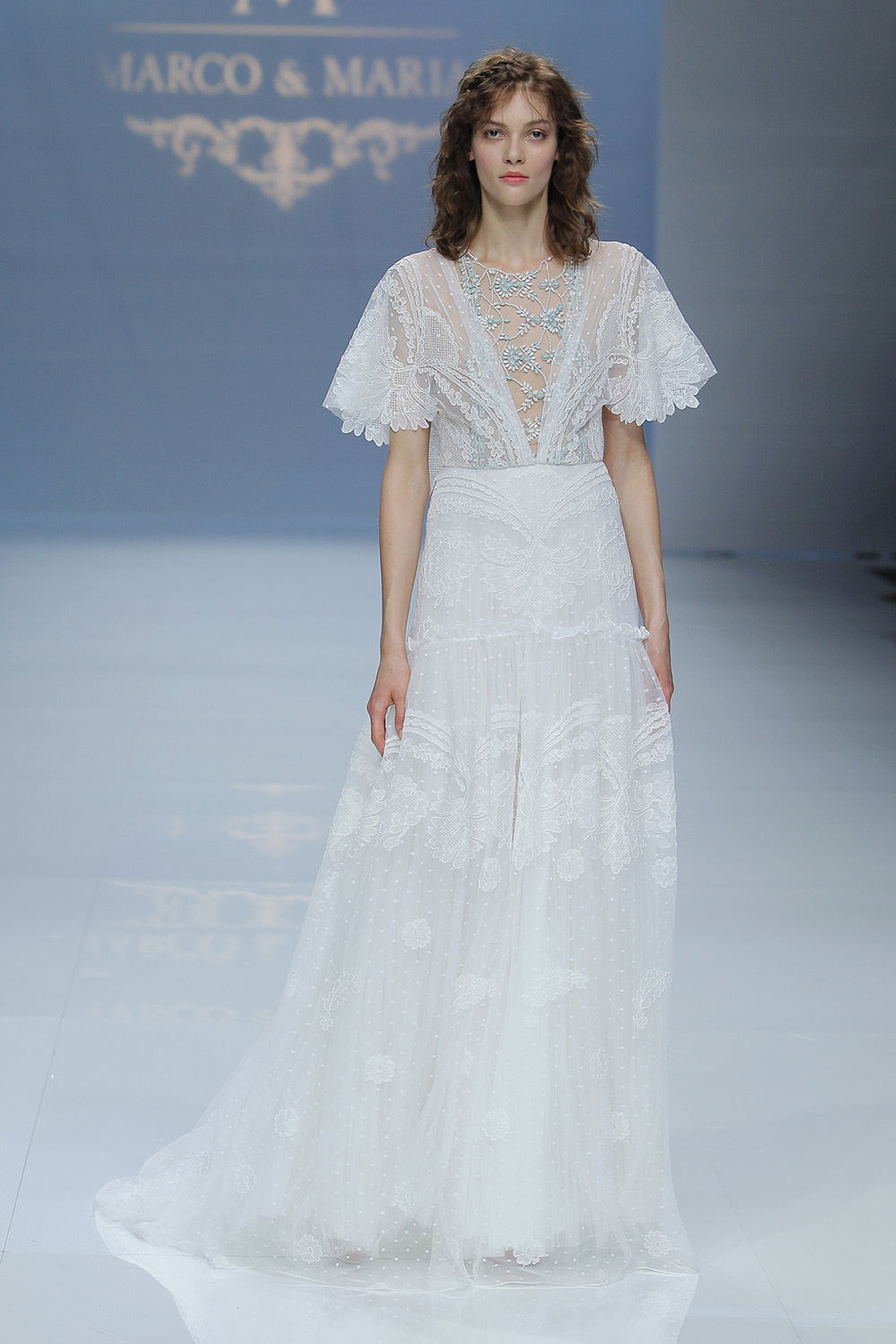 Marco & Maria. Créditos: Barcelona Bridal Fashion Week