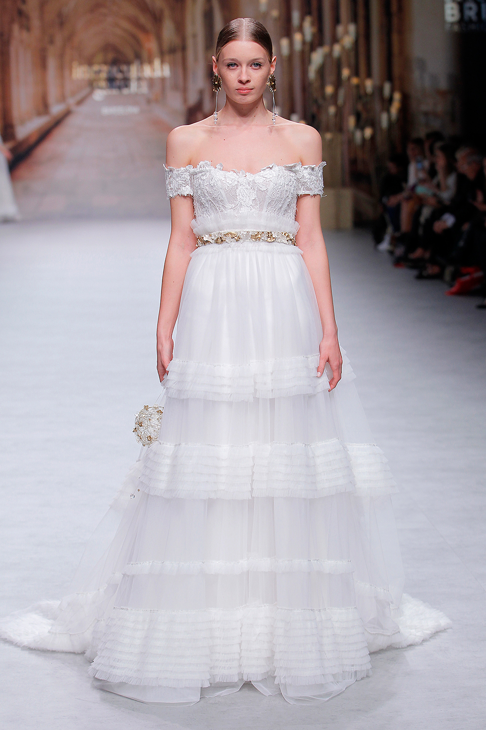 Inmaculada Garcia. Credits: Valmont Barcelona Bridal Fashion Week