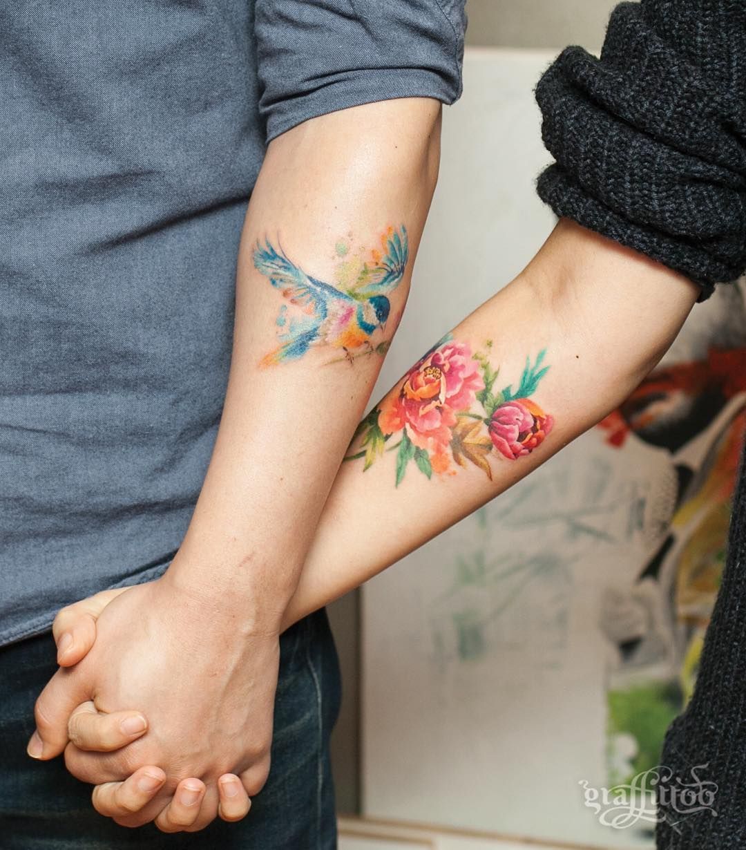 tatuagens a dois tatuagens casal