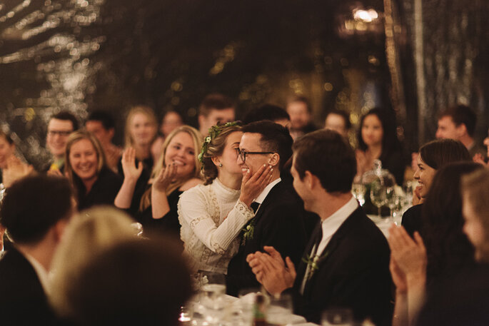 Un dulce casamiento íntimo con estilo vintage. Foto: Karen Kristian Photographer