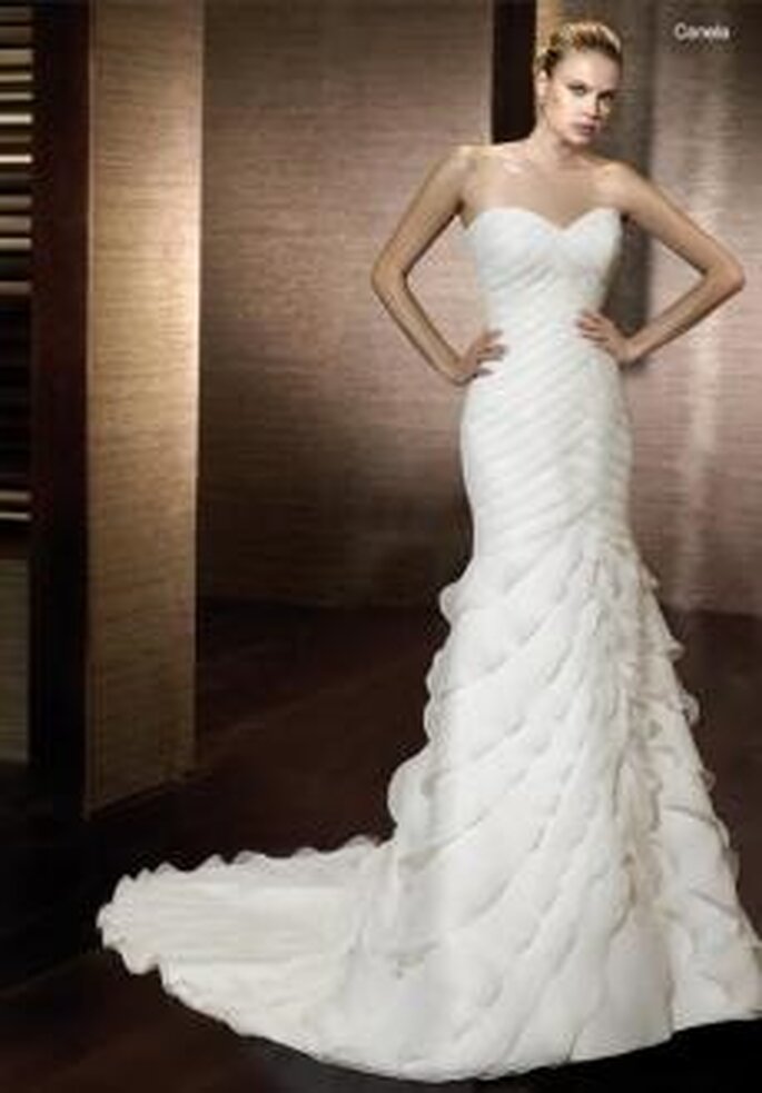 Colección de vestidos de novia de corte sirena San Patrick 2011