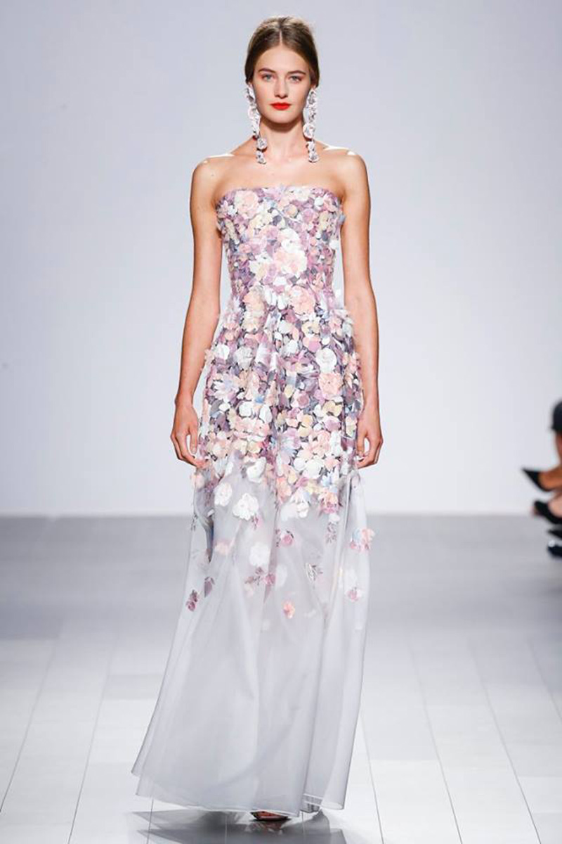 New York Fashion Week S/S 2018. Créditos: Badgley Mischka