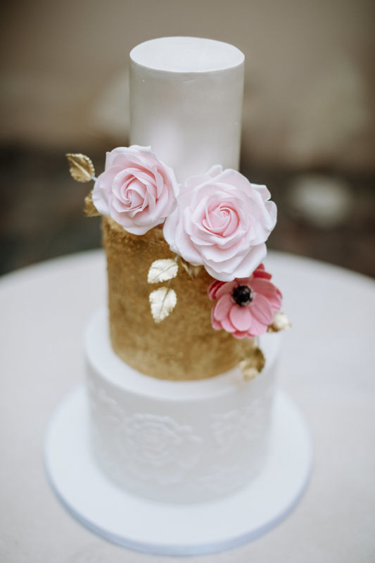 Inspiração para bolos de casamento de 3 andares | Créditos: The Cake Shop - Cake Design by Sónia Marreiros