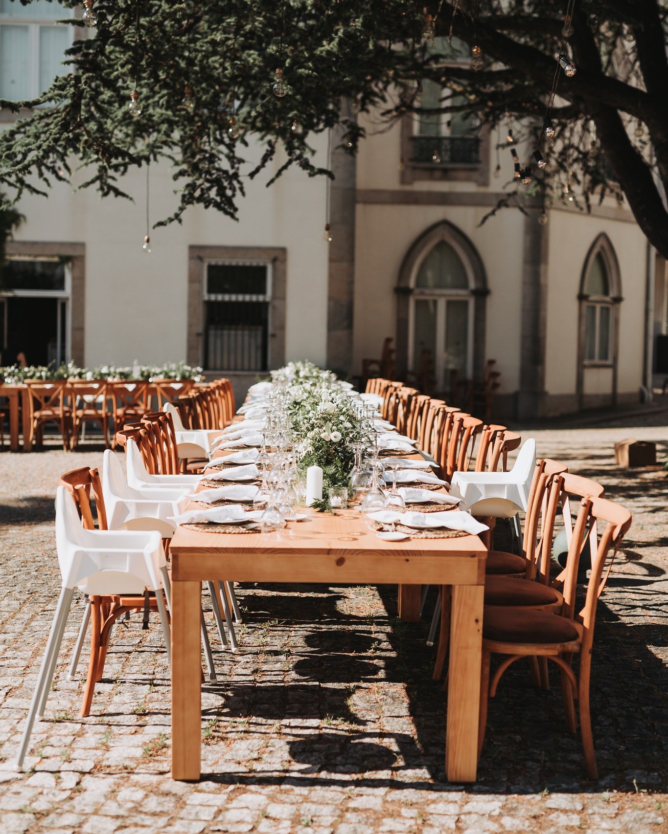 Decoração floral sustentável de casamento