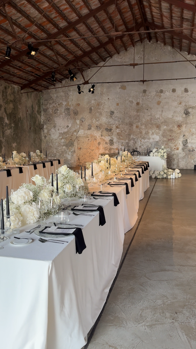 In White Wedding Content Creation