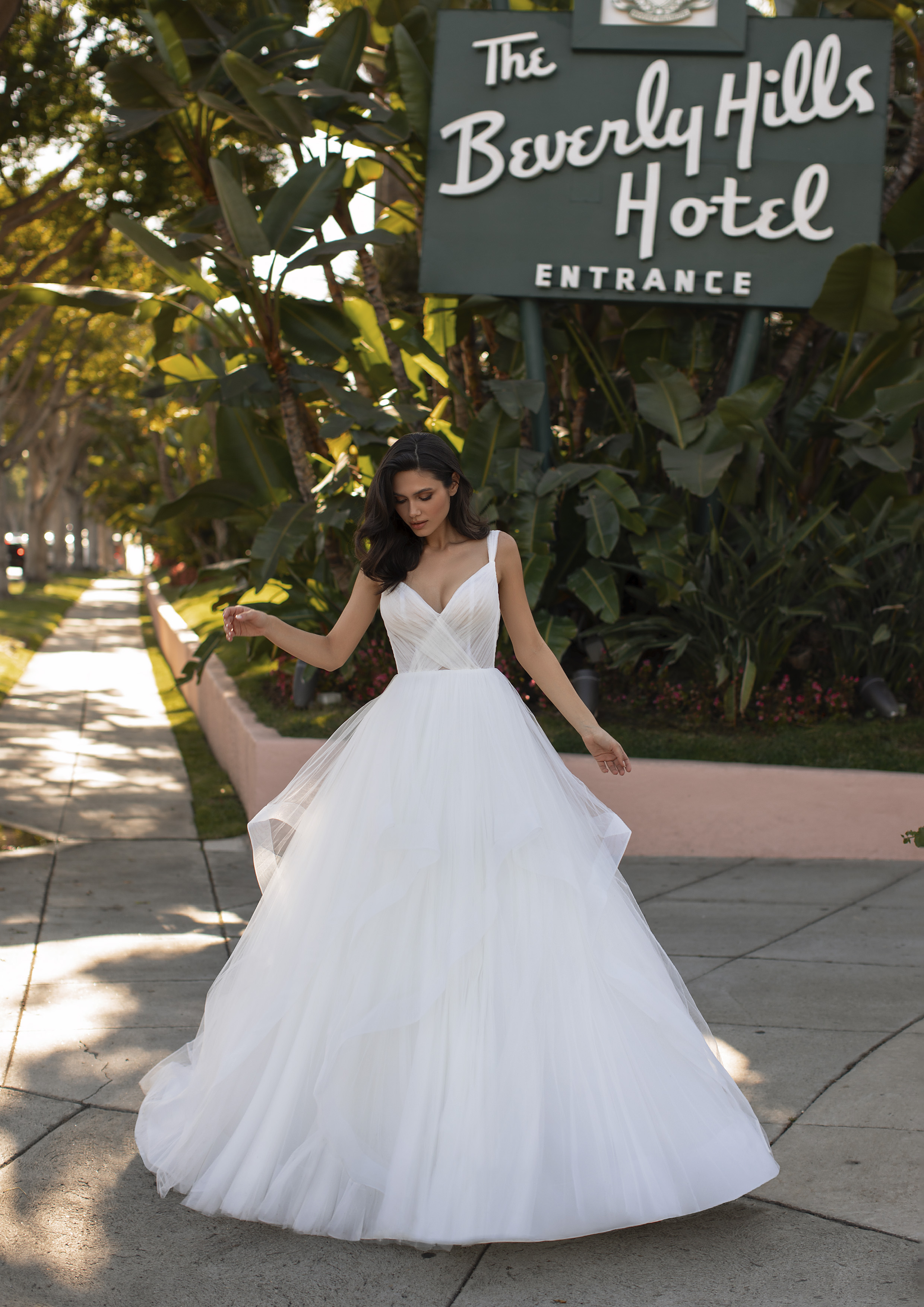 Vestido de noiva modelo Dandridge da coleção Pronovias 2021 Cruise Collection