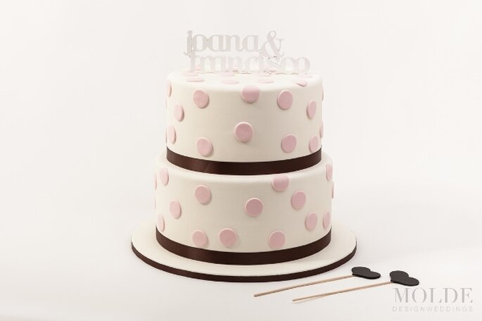 Topo de bolo: Molde Design Weddings