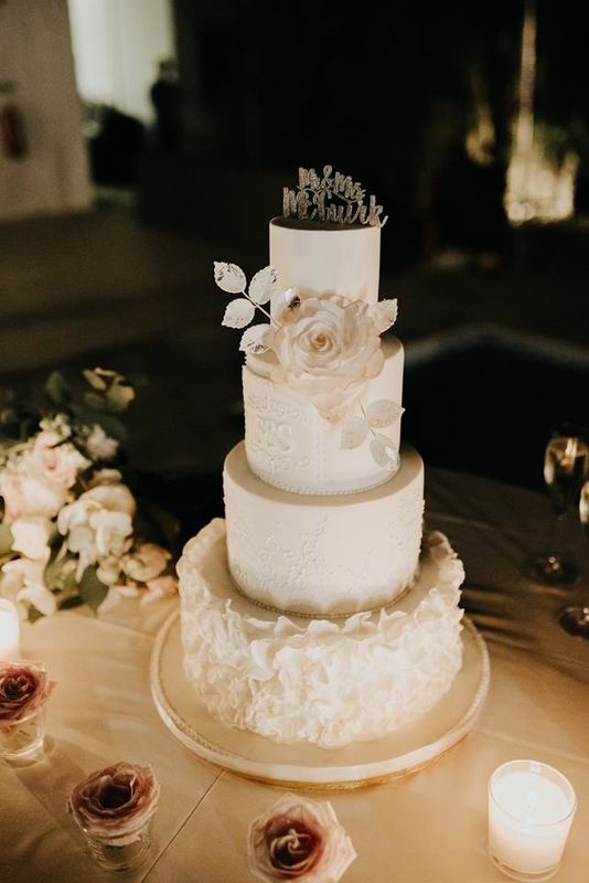 Inspiração para bolos de casamento de 4 andares | Créditos: The Cake Shop - Cake Design by Sónia Marreiros