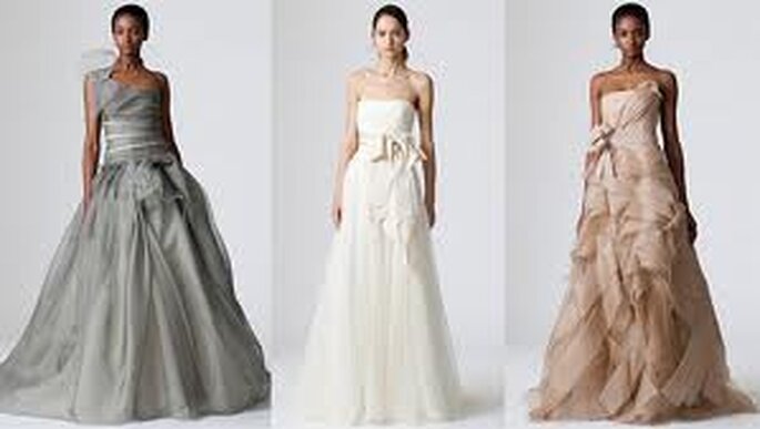 Vestidos de Noiva Coloridos Vera Wang