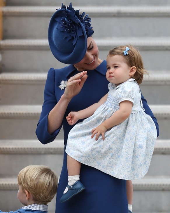 Foto via @princegeorgeandcharlotte