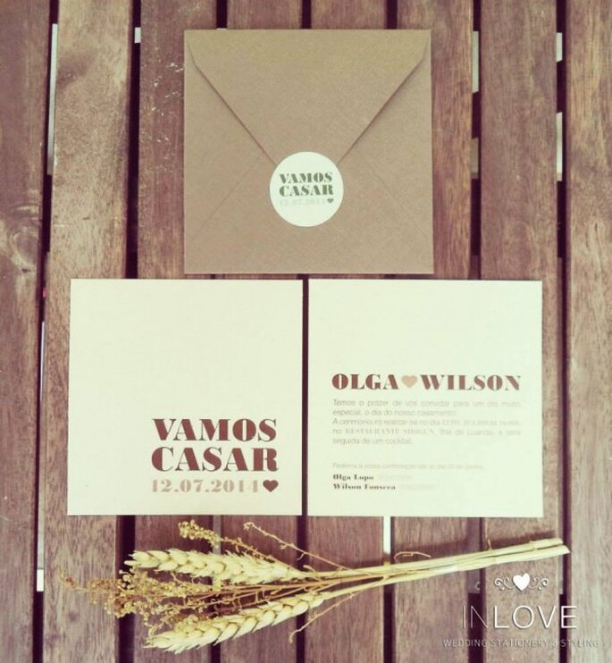 In Love | Wedding stationey styling