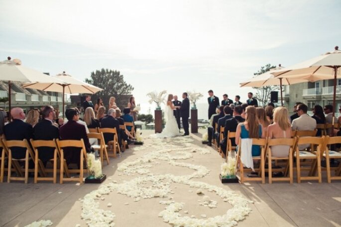 Los altares de boda más lindos para la ceremonia religiosa - Denise Nicole Photography