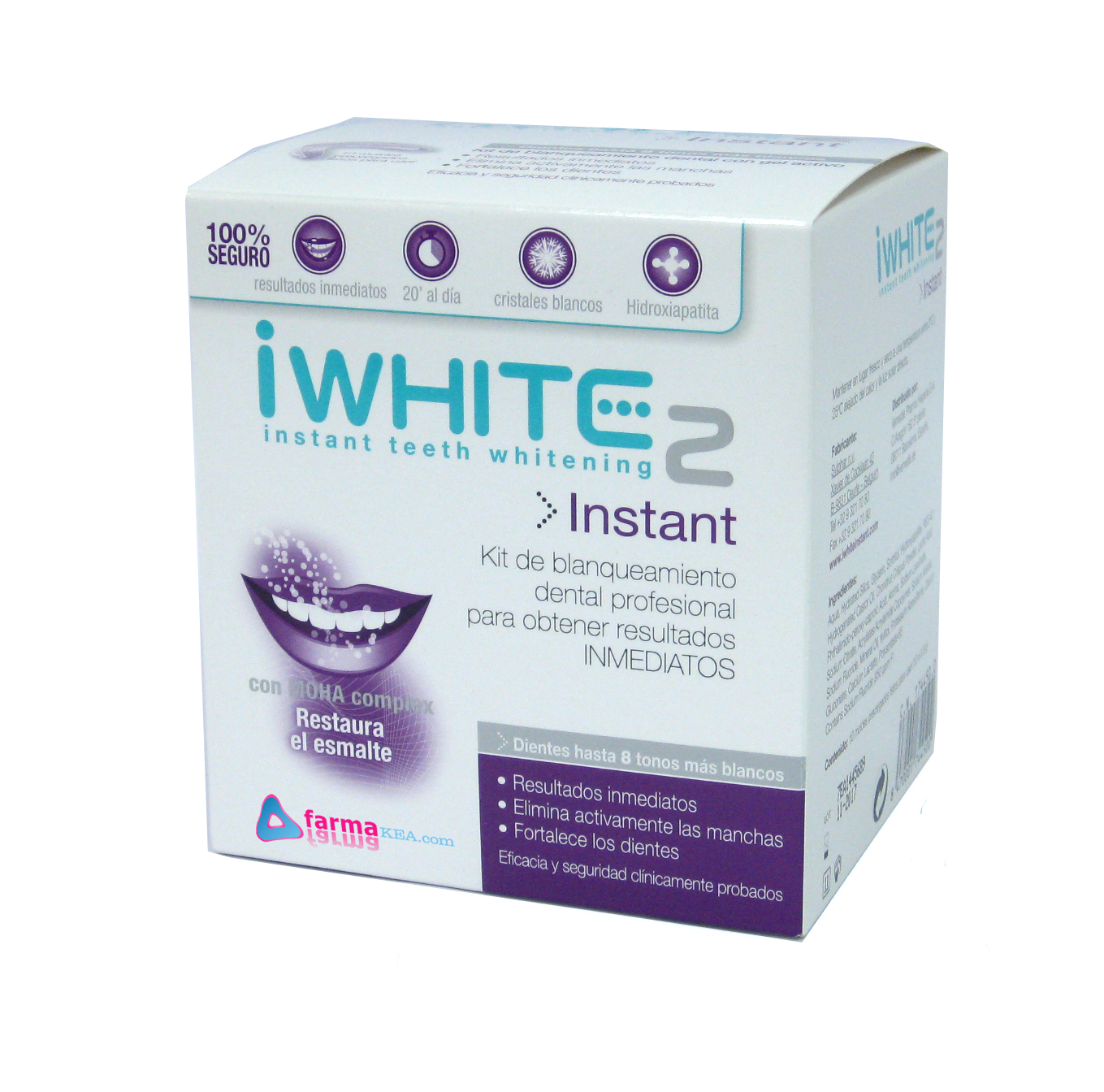 Kit de branqueamento dental para resultados imediatos<p> IWHITE