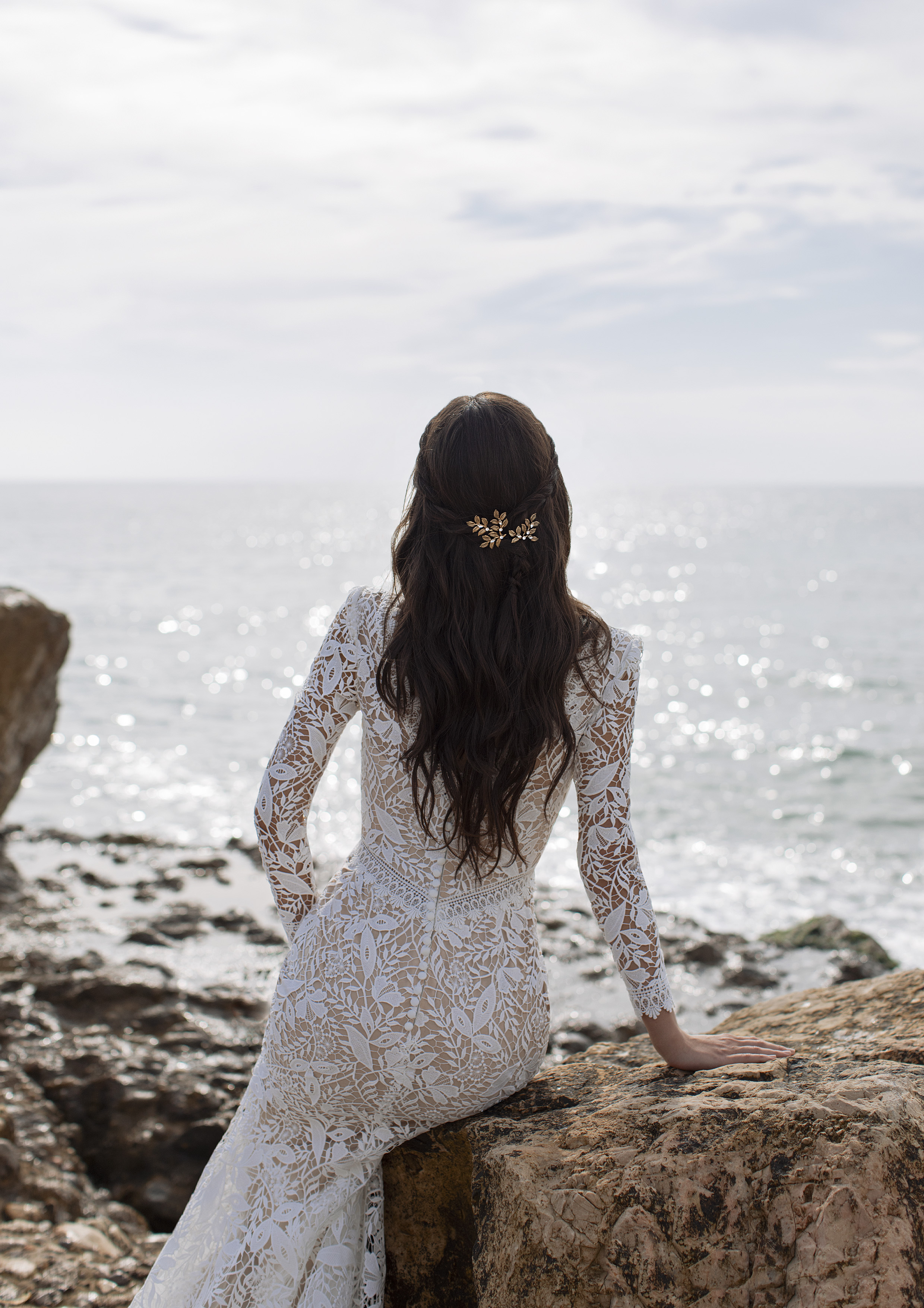 Vestido de noiva modelo Dunaway da coleção Pronovias 2021 Cruise Collection