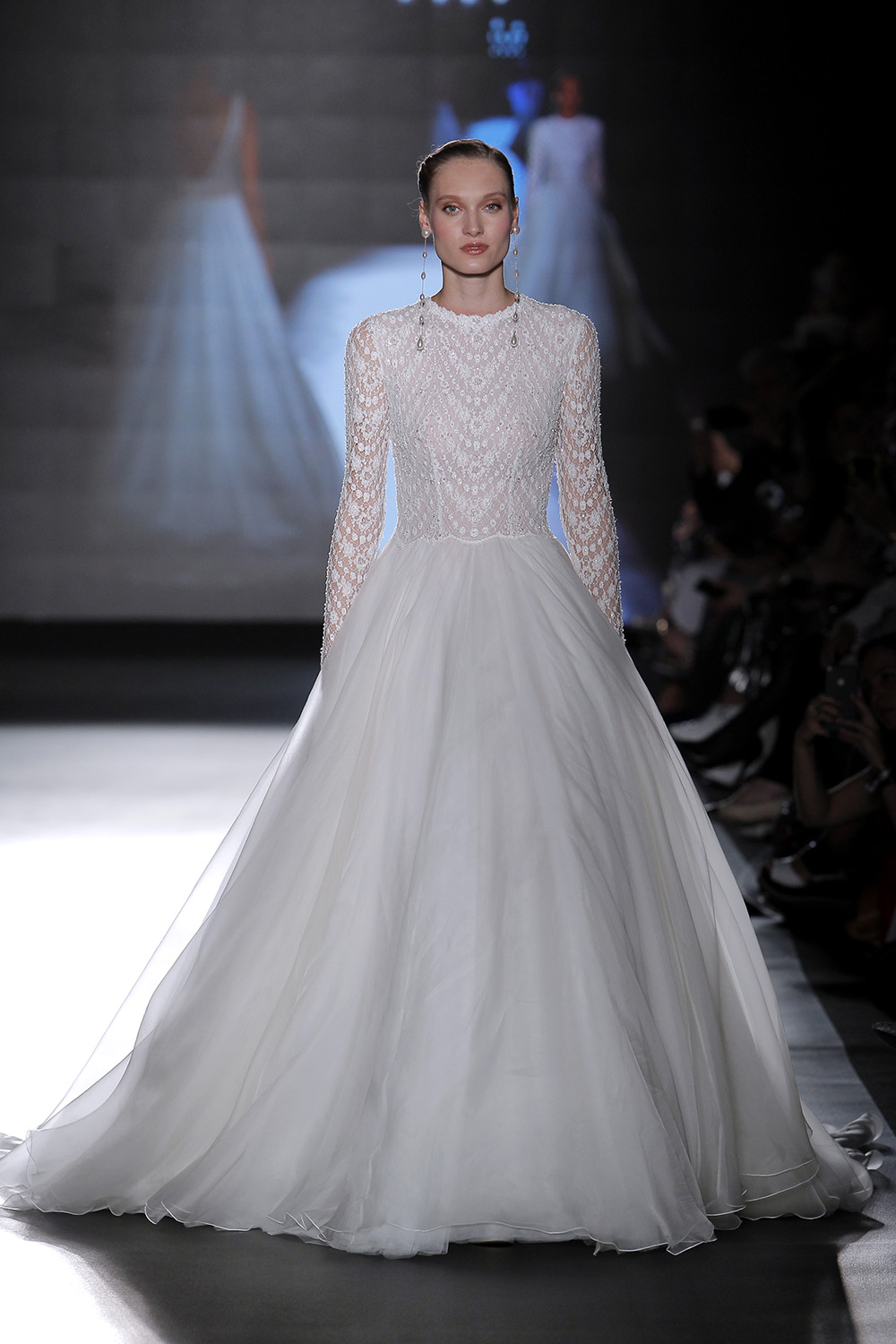 Rosa Clará. Credits: Barcelona Bridal Fashion Week