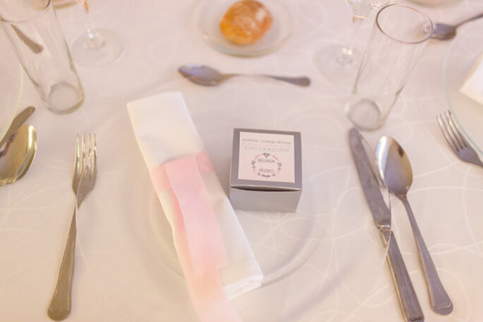 Boda romántica en Portugal. Foto: André Teixeira, Brancoprata