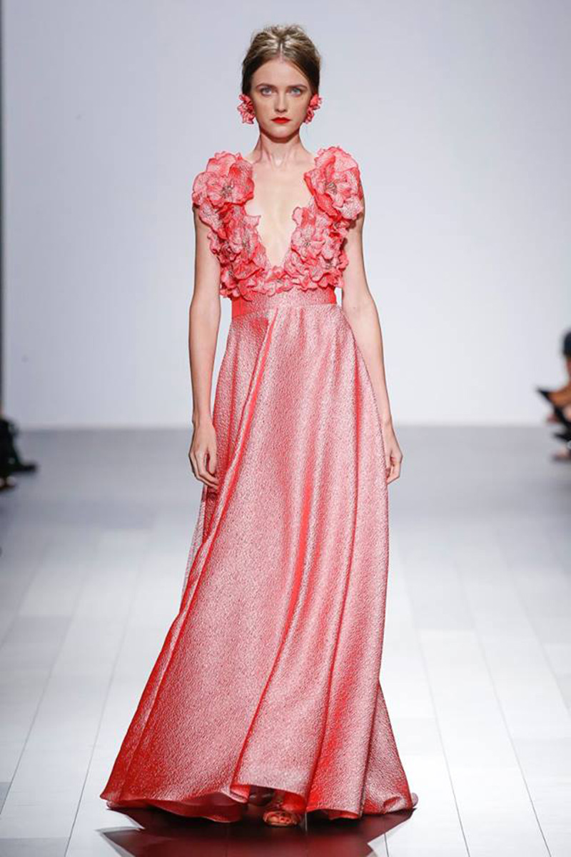 New York Fashion Week S/S 2018. Créditos: Badgley Mischka