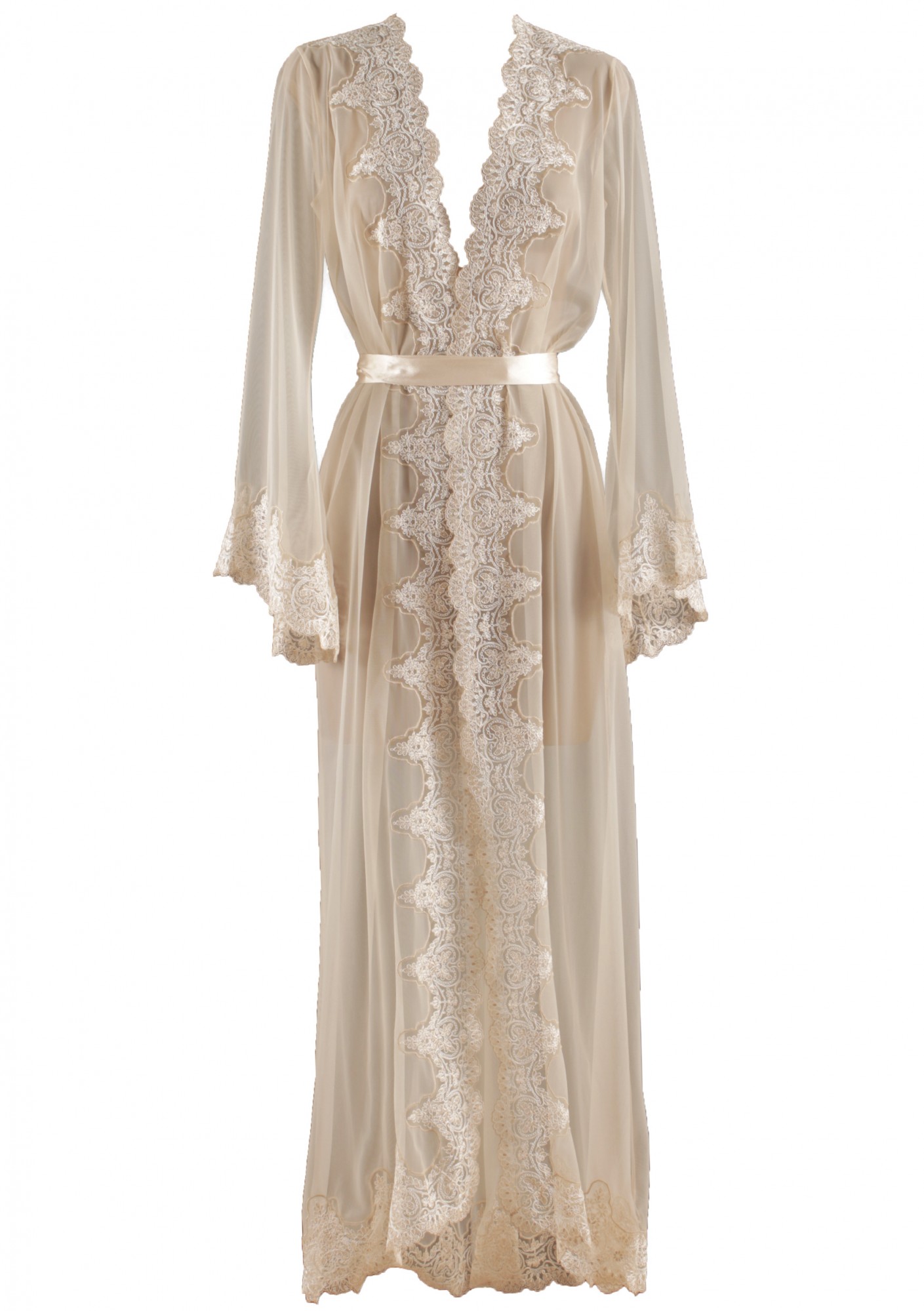 Heritage Nude Robe Comprido da Dama de Copas