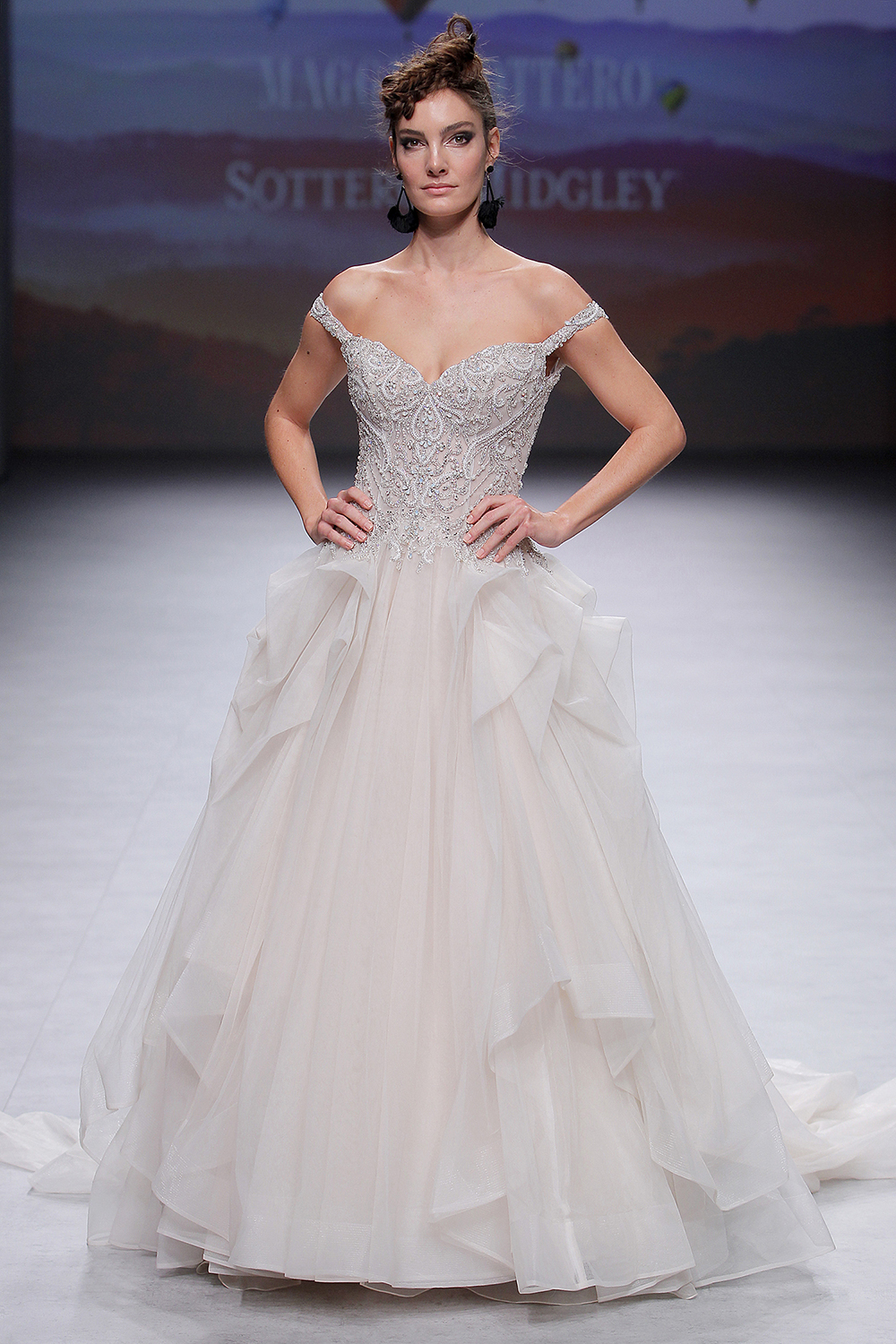 Maggie Sottero. Credits: Valmont Barcelona Bridal Fashion Week