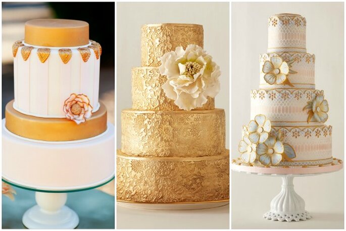 Foto: AK Studio&Design & City Sweets&Confections & Anna Williams-Romantic Wedding Cakes by Kerry Vincent-