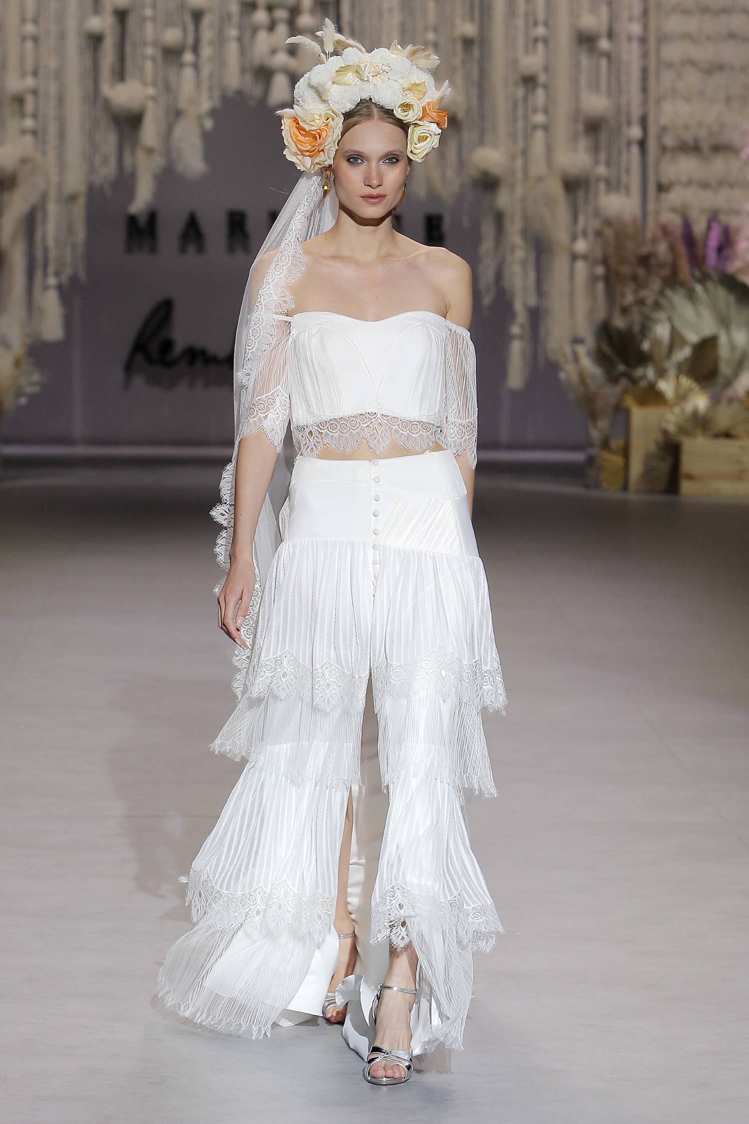 Marylise by Rembo Styling. Credits: Barcelona Bridal Fashion Week