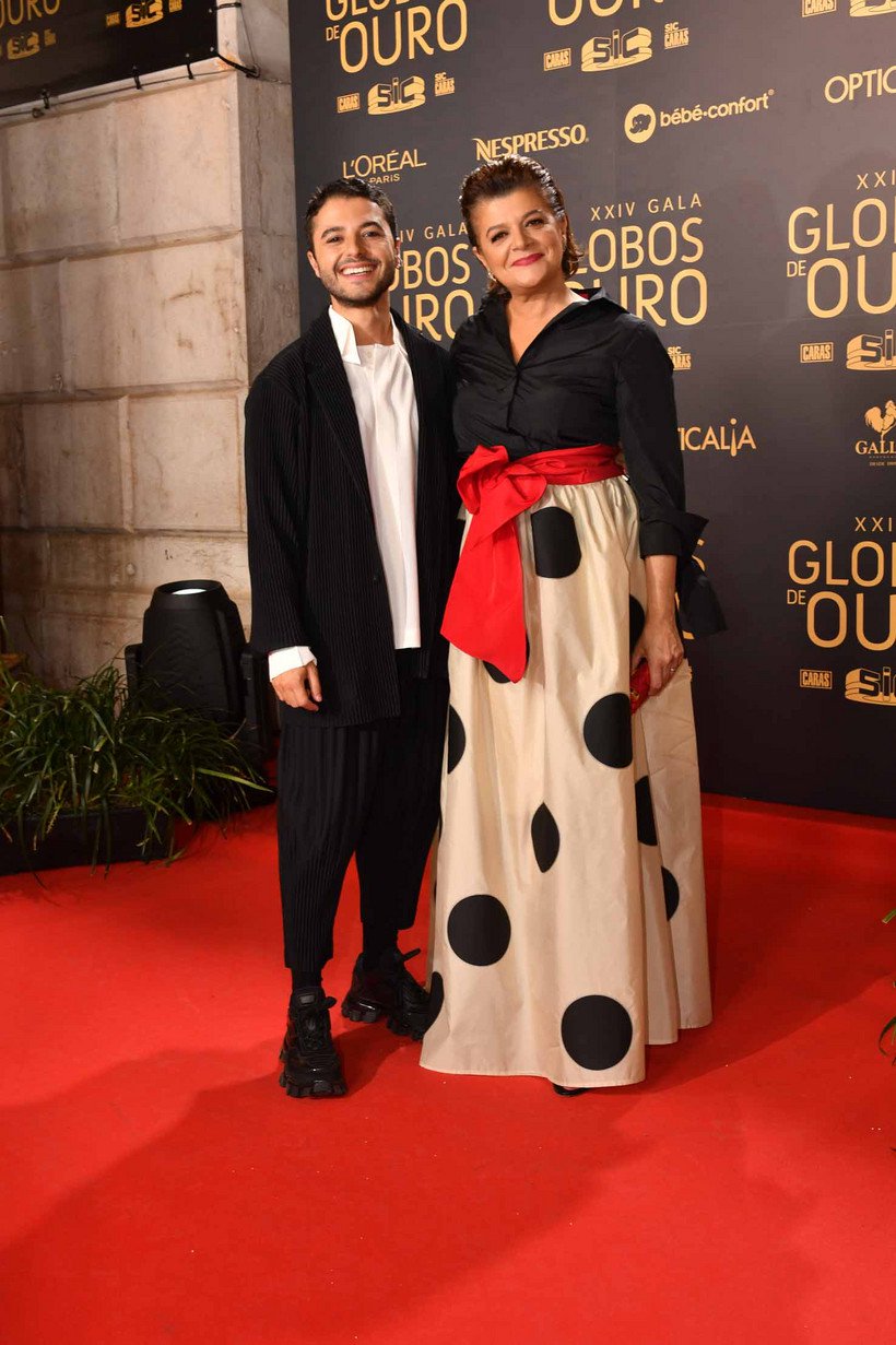 Júlia Pinheiro e o filho Rui Maria Pêgo | Foto Divulgação