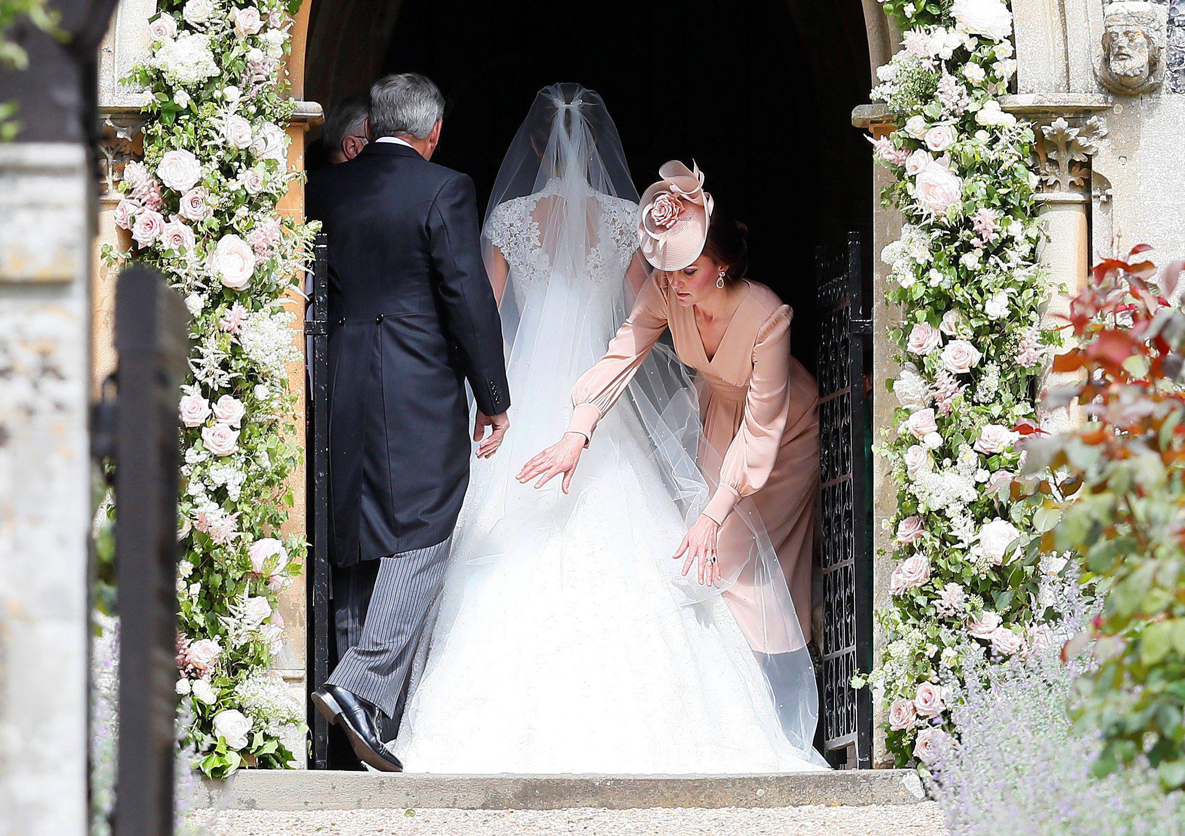 Vestido de novia de Pippa Middleton.