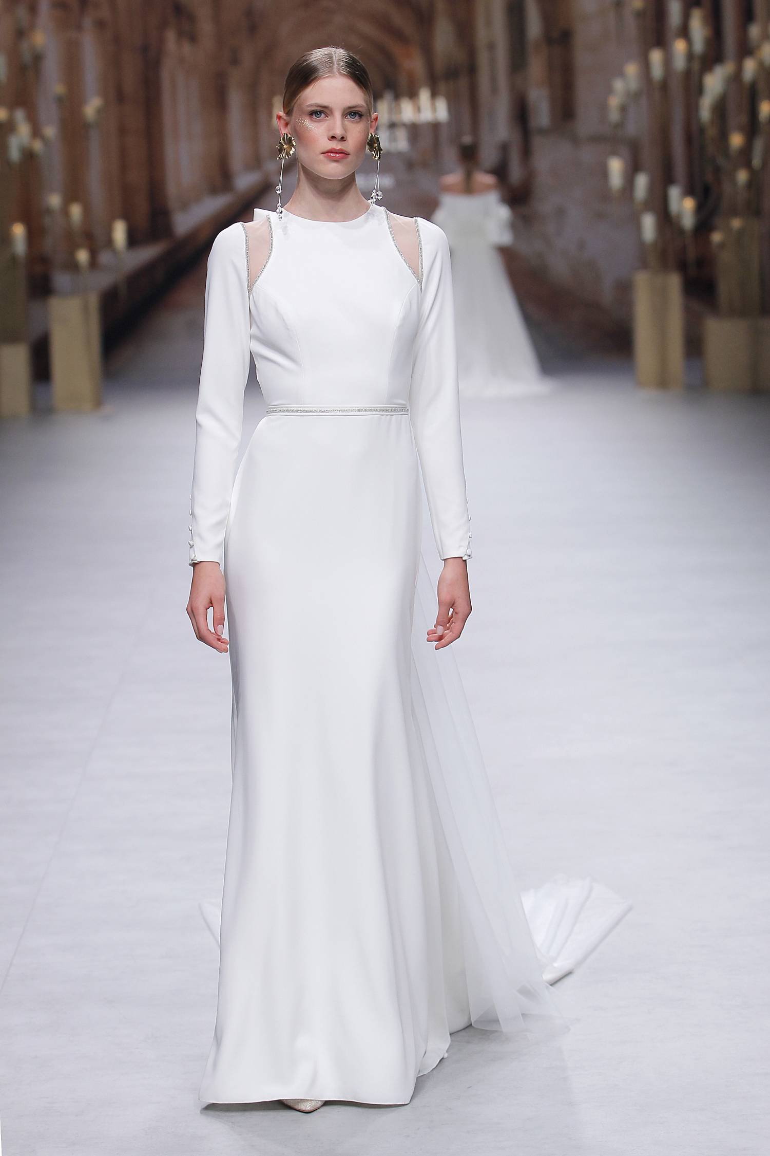 Inmaculada Garcia. Credits: Valmont Barcelona Bridal Fashion Week