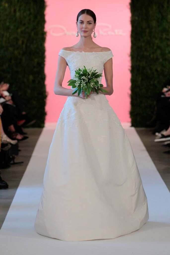 Foto: Colecção de Primavera de 2015 de Óscar de la Renta na NY Bridal Week