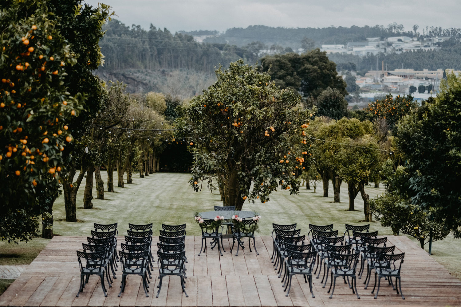 cerimônia casamento ar livre