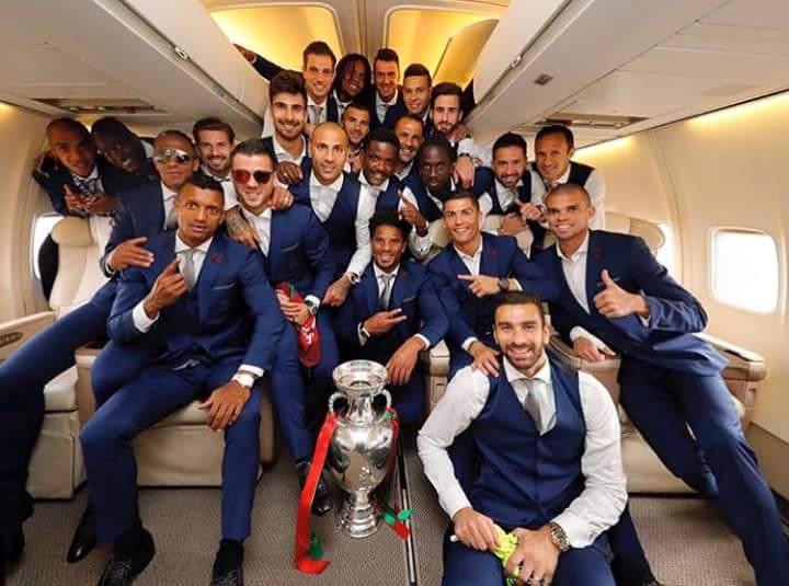 Portugal. Foto via Facebook Cristiano Ronaldo Oficial