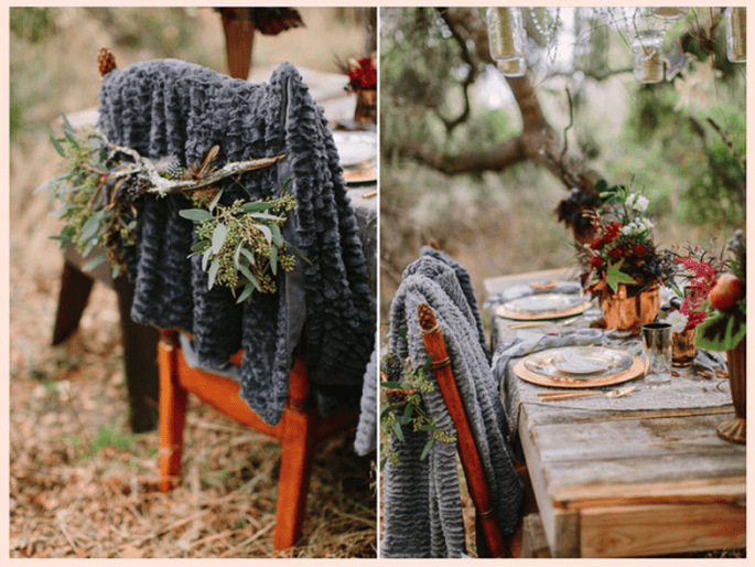 Sesión de fotos pre boda inspirada en los colores del invierno - Foto Danielle Capito