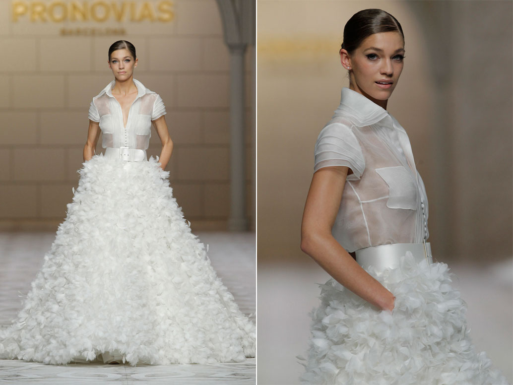 Pronovias 2015. Fotos: Barcelona Bridal Week