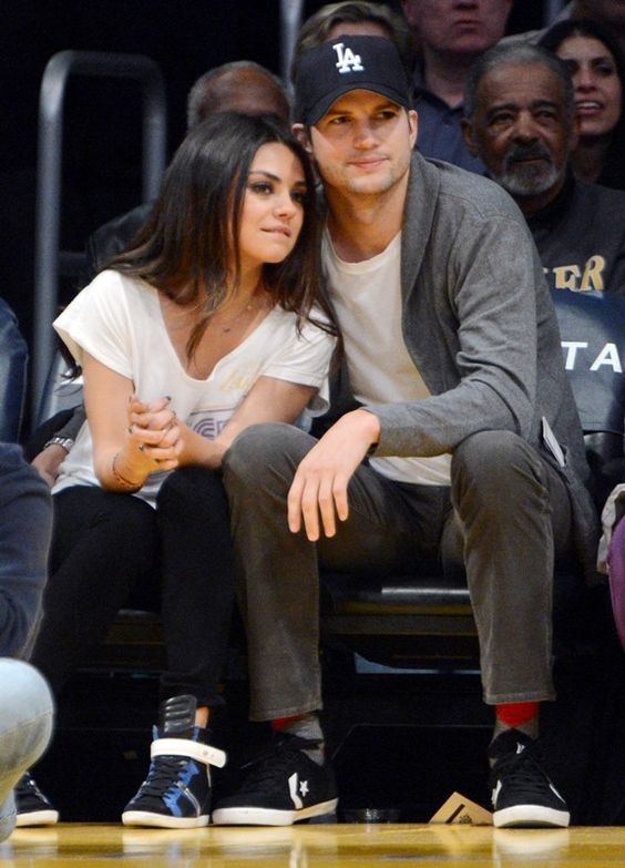 Ashton Kutcher e Mila Kunis | Foto Via Pinterest