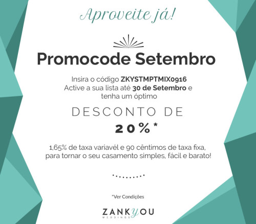 Promoção Zankyou!