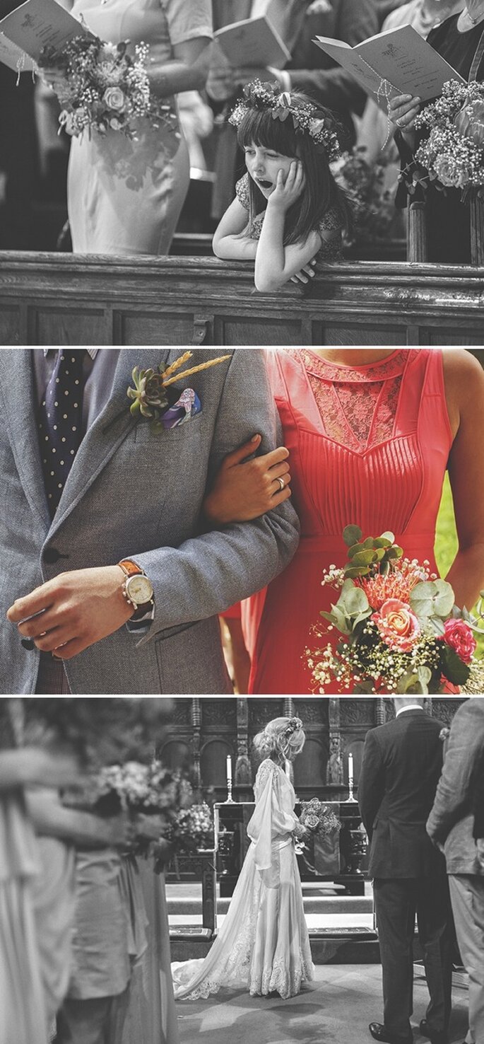 Real Wedding estilo vintage chic com detalhes rústicos DIY - Foto Howell Jones Photography