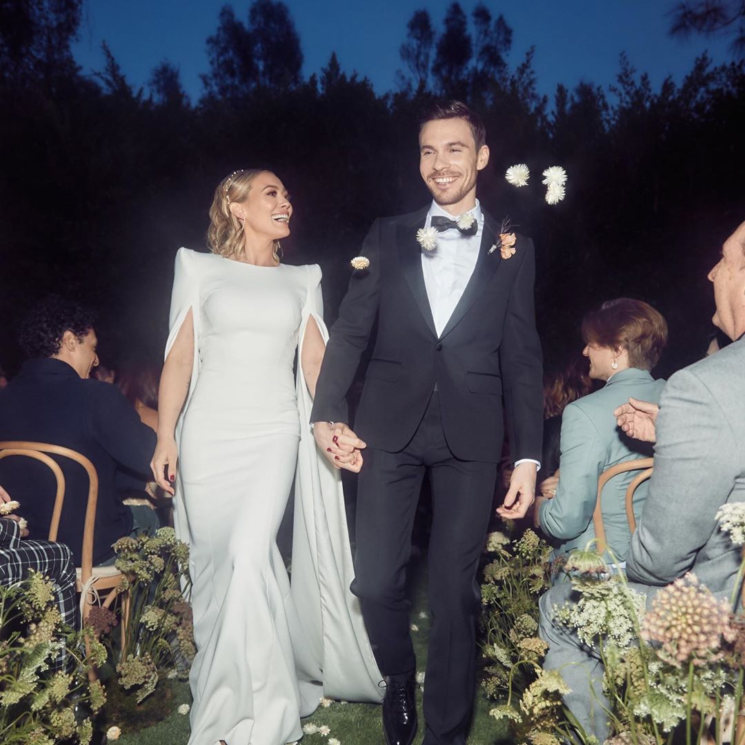 Casamento de Hilary Duff  e Matthew Koma | Foto via IG @hilaryduff