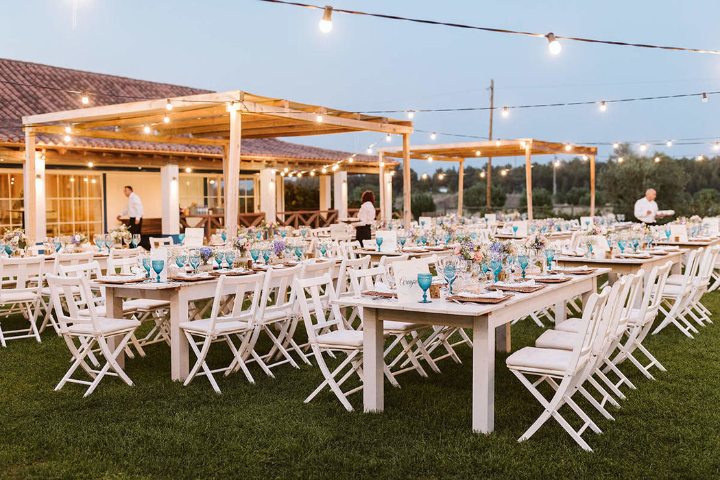 Espaço rústico casamento