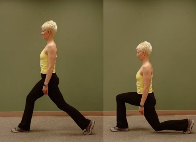 Aposte nos lunges. Foto Heavy Health Blog