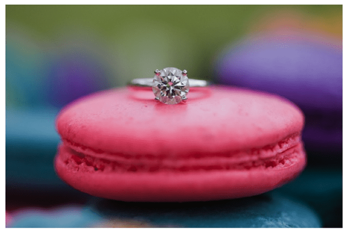 Macarons para el postre de tu boda - Foto Jasmine Lee Photography