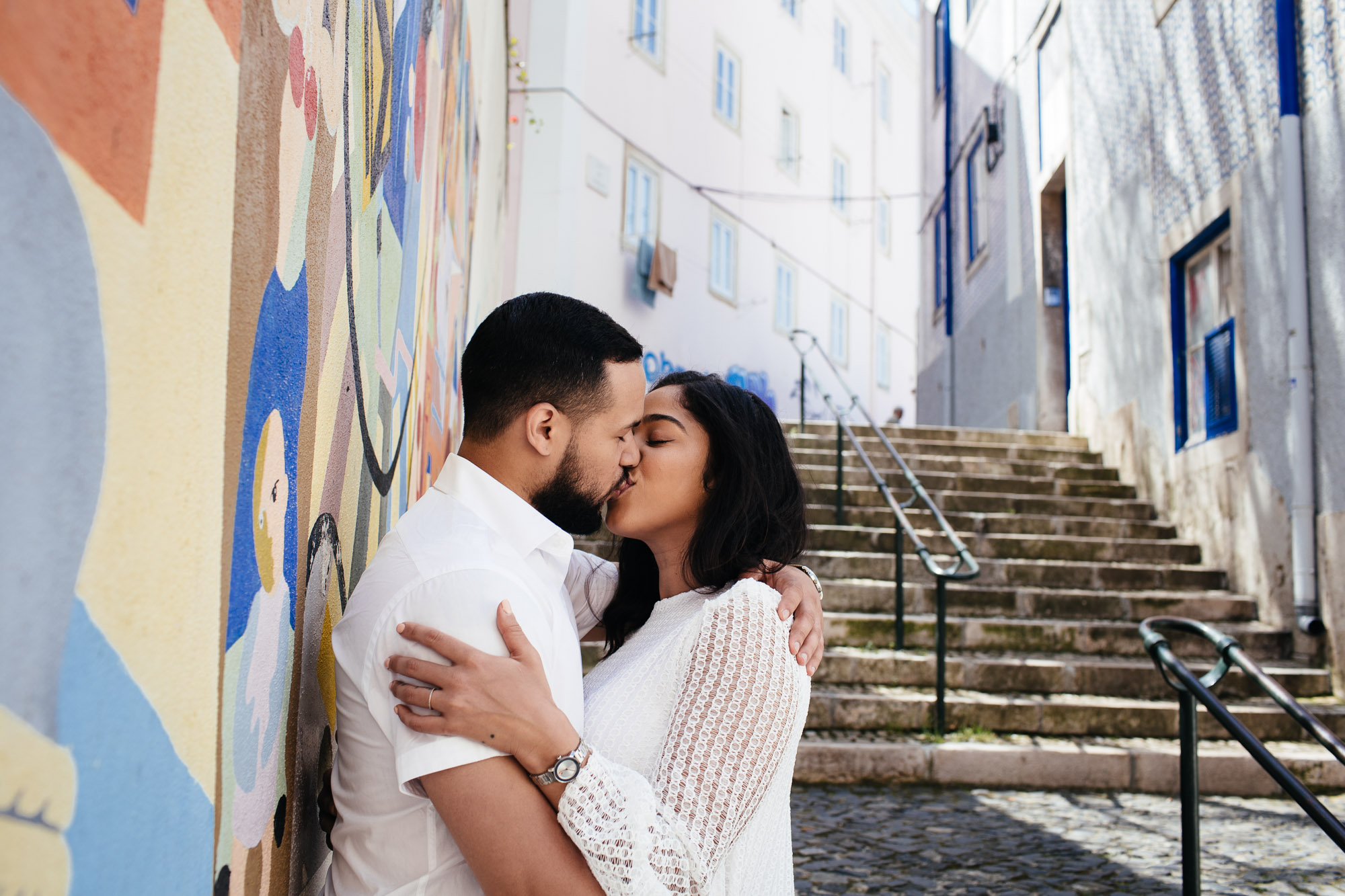 Sessão de noivado em Lisboa. Créditos: Your Story in Photos